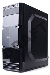 Корпус Zalman ZM-T3 черный без БП mATX 1x80mm 3x120mm 1xUSB2.0 1xUSB3.0 audio bott PSU