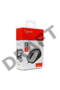 Мышь Gembird MOP-100-S, серый, USB, 1000DPI