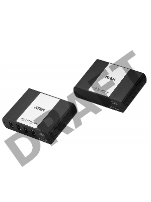 Удлинитель  KVM CAT.5 USB 2.0 EXTENDER W/EU ADP.