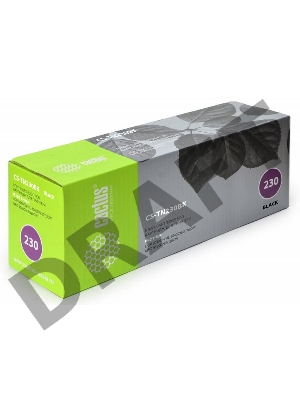 Тонер-картридж Cactus CS-TN230BK для Brother HL-3040/3070 DCP-9010 MFC-9120 черный 2200 стр. Тонер-картридж Cactus CS-TN230BK для Brother HL-3040/3070 DCP-9010 MFC-9120 черный 2200 стр.