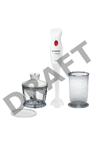 Блендер погружной Bosch MSM14200 400Вт белый