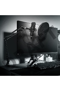 Микрофон проводной SunWind SW-SM400G 1.5м черный