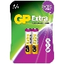 Батарея GP Extra Alkaline 15AX LR6 AA (2шт) блистер