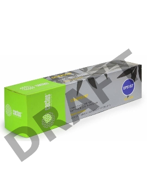 Картридж Cactus CS-EPS187 для Epson AcuLaser C1100/C1100N/CX11/CX11N/CX11NF/CX11NFC yellow,4000стр