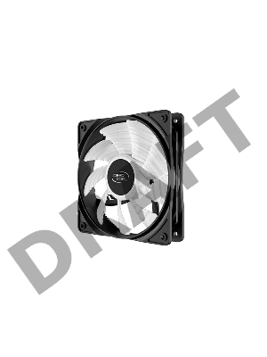 Вентилятор DEEPCOOL RF120W 120x120x25мм (96шт./кор, LED White подсветка, 1300об/мин) Retail