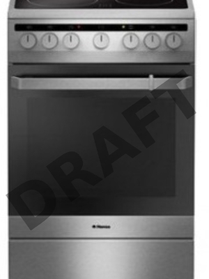 Плита Электрическая Hansa FCCX64000 серебристый