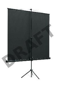 Экран на треноге Lumien 160x160см Eco View LEV-100105 1:1 напольный рулонный