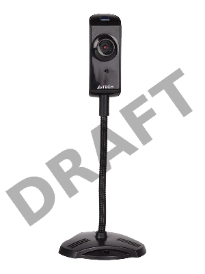 Веб-камера A4TECH PK-810G-1 (черный), встр.микр 16 МПикс, USB 2.0