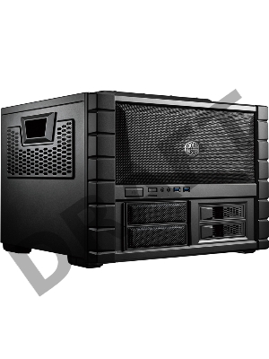 Корпус без БП Cooler Master MasterBox CM694, 2xUSB3.0, 1xUSB3.1 Type-C, 3x120 Fan, w/o PSU, TG, Black, Full ATX