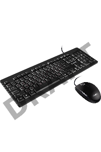 Набор SVEN KB-S320C клавиатура и мышь чёрные (USB, 105 кл, 4 кнопки, 1000 dpi)