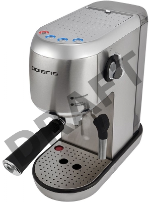 Кофеварка эспрессо Polaris PCM 2001AE 1400Вт нержавеющая сталь