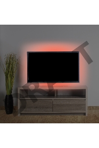 LED лента с USB коннектором 5 В, 8 мм, IP65, SMD 2835, 60 LED/m, цвет свечения красный