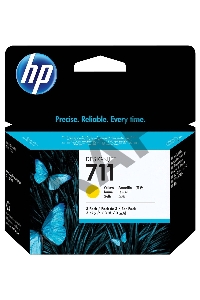 Картридж струйный HP №711 CZ136A желтый x3уп. для HP DJ T120/T520 (29мл)