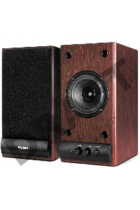 Колонки Sven SPS-609 2.0 коричневый/вишня 10Вт   