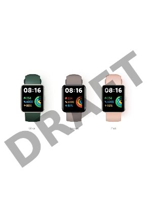 Ремешок Xiaomi Redmi Watch 2 Lite Strap (Pink) (BHR5437GL) (BHR5437GL) (756047)