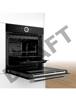 Духовой шкаф BOSCH HBG635BB1M, встраиваемый