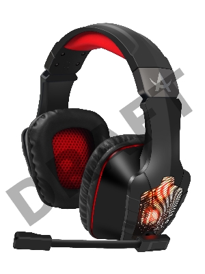 Гарнитура Qumo Arsenal GHS 0016, стереогарнитура,  подсветка, USB