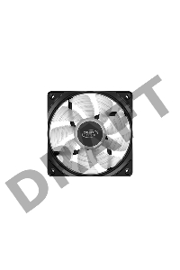 Вентилятор DEEPCOOL RF120B 120x120x25мм (96шт./кор, LED Blue подсветка, 1300об/мин) Retail
