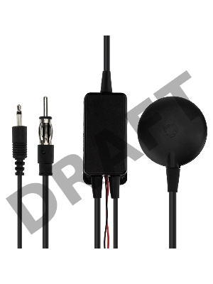 Антенна автомобильная внутрисалонная (радио + ТВ), активная (модель RX-502) REXANT