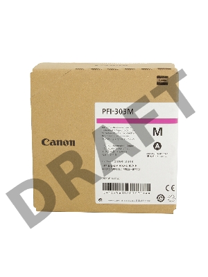 Картридж струйный Canon PFI-303 M пурпурный для iPF815/825 (2960B001)