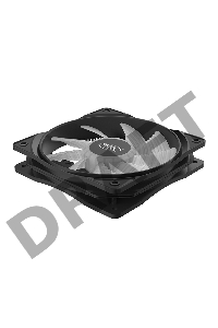Вентилятор DEEPCOOL RF120B 120x120x25мм (96шт./кор, LED Blue подсветка, 1300об/мин) Retail