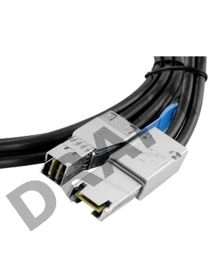 Кабель LSI CBL-SFF8644-8088-20M  (LSI00337) длина 2м,наконечники: SFF8644(контроллер)-SFF8088(внеш.устройство)