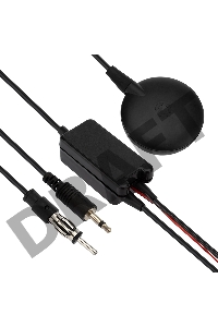 Антенна автомобильная внутрисалонная (радио + ТВ), активная (модель RX-502) REXANT