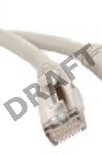 Кабель Patch cord Lanmaster TWT-45-45-3.0/S-GY 3м