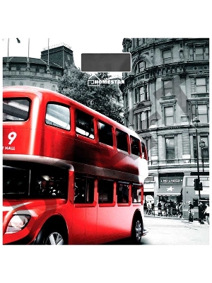 Весы напольные HOMESTAR HS-6001F, стеклянная поверхность, 180 кг