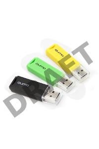 Флеш Диск USB 2.0 QUMO 32GB Tropic Green QM32GUD-TRP-Green