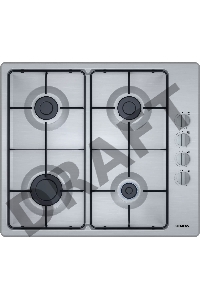 Газовая варочная панель Siemens, iQ100, EB6C5PB82M, серебристый