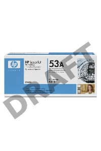 Тонер-картридж HP Q7553A черный для LaserJet P2015 3000 стр.