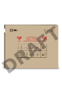 Демонстрационная доска Cactus CS-GBD-65x100-BK стекло стеклянная 65x100см черный