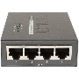 HPOE-460 управляемый хаб  PoE инжекторов 4-Port 802.3at 30W High Power over Ethernet Injector Hub - 120W External Power Adapter