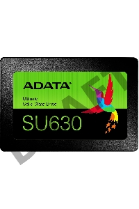Накопитель SSD 240GB ADATA SU630SS Client SSD ASU630SS-240GQ-R SATA 6Gb/s, 520/450, IOPS 30/65K, MTBF 1.5M, 3D QLC, 50TBW, RTL