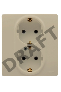 Розетка 2X2К+З винтыСЛНК ETIKA Розетка 2X2К+З винтыСЛНК ETIKA
