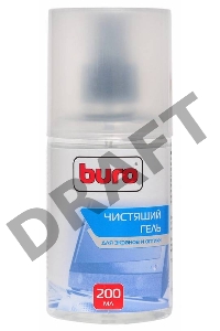 Чистящий набор (салфетки + гель) Buro BU-Gscreen для экранов и оптики 200мл