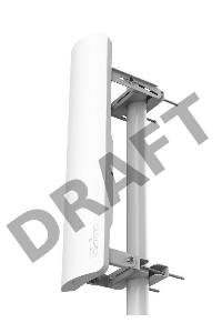 Антенна MikroTik RB921GS-5HPacD-19S mANTBox 19s (5GHz 120 degree 19dBi 2X2 MIMO Dual Polarization Sector Antenna, 720MHz CPU, 128MB RAM, 1xGbit LAN, 1xSFP, PoE, PSU, mounting kit, RouterOS L4)