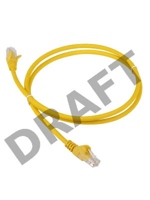 Патч-корд LANMASTER LSZH UTP кат.6, 1.5 м, желтый