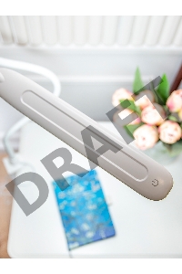 Светильник Lucia Fleksa PRO (L575) настольный на струбцине белый 9Вт