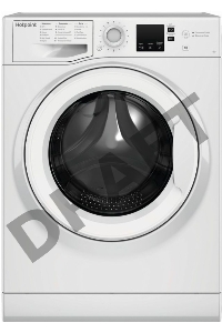 Стиральная машина Hotpoint-Ariston NUS 5015 H RU класс: A-10% загр.фронтальная макс.:5кг белый