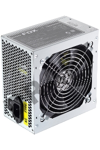 Блок питания 500Вт Power Supply Foxline, 500W, ATX, NOPFC, 120FAN, 3xSATA, 2xPATA, 1xFDD, 1xPCI-E, 24+4