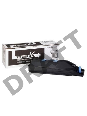 Тонер-картридж Kyocera TK-865K черный для Kyocera TASKalfa 250ci/300ci (20000стр.)
