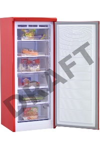 Морозильная камера Nordfrost DF 165 RAP красный
