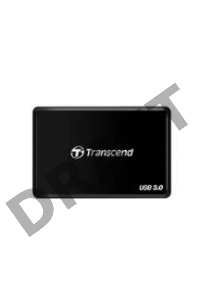 Кардридер Transcend USB3.0 CFast Card Reader, Black