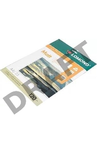 Фотобумага LOMOND Односторонняя Матовая, 120г/м2,A4 (21X29,7)/25л. для струйной печати