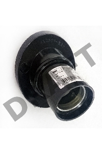 Патрон электрич. E27 Пкб27-04-К31 угловой настенный карболит. черн. (с этикет.) ИЭК EPK13-04-01-K01