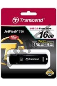 Флеш Диск Transcend 16Gb Jetflash 750 TS16GJF750K USB3.0 черный