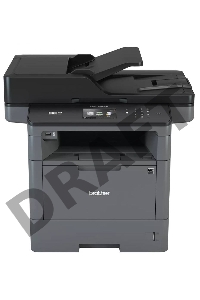 МФУ Brother MFC-L5750DW лазерный принтер/сканер/копир/факс, A4, 40 стр/мин, 1200x1200 dpi, 256 Мб, дуплекс, ADF50, подача: 300 лист., вывод: 150 лист., Post Script, Ethernet, USB, Wi-Fi, цв. ЖК-дисплей (старт.к-ж 2000 стр)