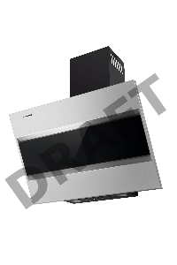 Вытяжка каминная Maunfeld Bridge 60 черный/нержавеющая сталь управление: кнопочное (1 мотор)